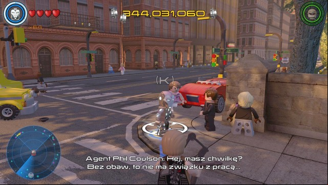 In the southern part of Central Park you will find Agent Coulson who will have a mission for you - Side missions - Central Manhattan - secrets - LEGO Marvels Avengers - Game Guide and Walkthrough