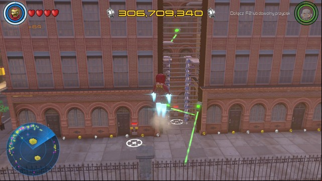 In the eastern part of central Manhattan you will find the building shown on the picture - Golden bricks - Central Manhattan - secrets - LEGO Marvels Avengers - Game Guide and Walkthrough