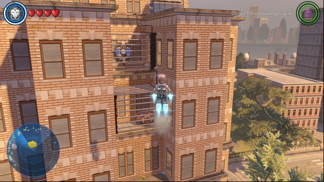 You will find the building shown on the picture in the central part - Golden bricks - Southern Manhattan - secrets - LEGO Marvels Avengers - Game Guide and Walkthrough