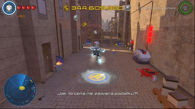 You must activate three levers near another container that is located in the central part of southern Manhattan - Golden bricks - Southern Manhattan - secrets - LEGO Marvels Avengers - Game Guide and Walkthrough