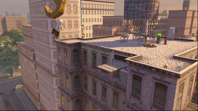 You will find the building shown on the picture in the eastern part of central Manhattan - Stan Lee in peril - Manhattan - LEGO Marvels Avengers - Game Guide and Walkthrough