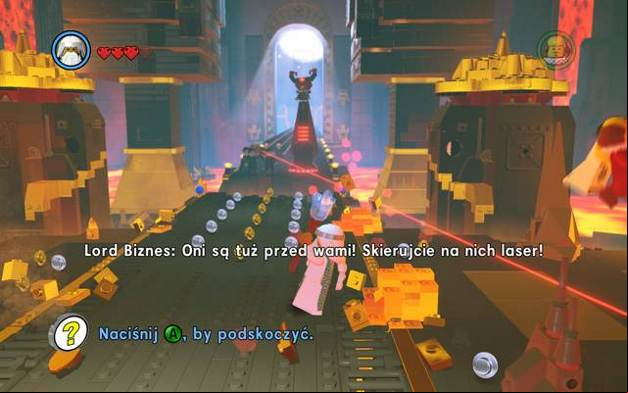 The laser's range is limited. You can hide behind objects - The prophecy - The story mode - The LEGO Movie Videogame - Game Guide and Walkthrough