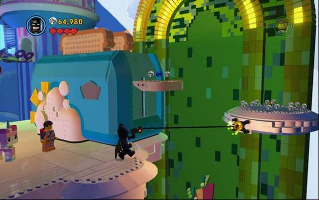 Pull the cloud - Welcome to Cloud Cuckoo Land - The story mode - The LEGO Movie Videogame - Game Guide and Walkthrough