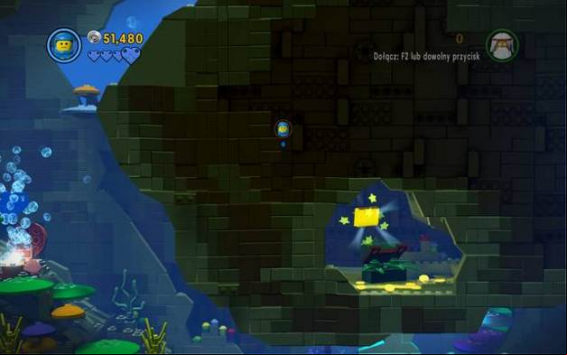 A Golden manual behind a hidden corridor - The Depths - The story mode - The LEGO Movie Videogame - Game Guide and Walkthrough