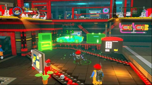 Use the objects to build a TV set - Put the thing on the thing - The story mode - The LEGO Movie Videogame - Game Guide and Walkthrough