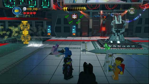 Shoot at your companions to set them free - Put the thing on the thing - The story mode - The LEGO Movie Videogame - Game Guide and Walkthrough