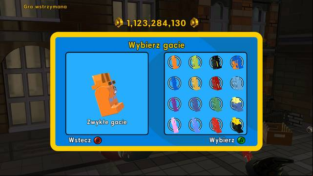 Your wardrobe with pants - Pants - the list - The LEGO Movie Videogame - Game Guide and Walkthrough