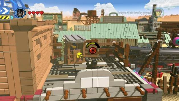 The first robber - Old West - Side Missions - Red Bricks - The LEGO Movie Videogame - Game Guide and Walkthrough