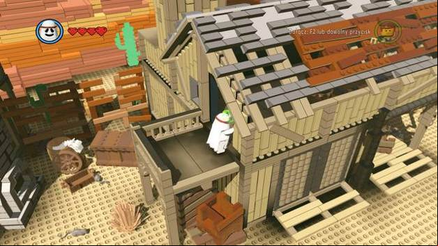 The third robber - Old West - Side Missions - Red Bricks - The LEGO Movie Videogame - Game Guide and Walkthrough
