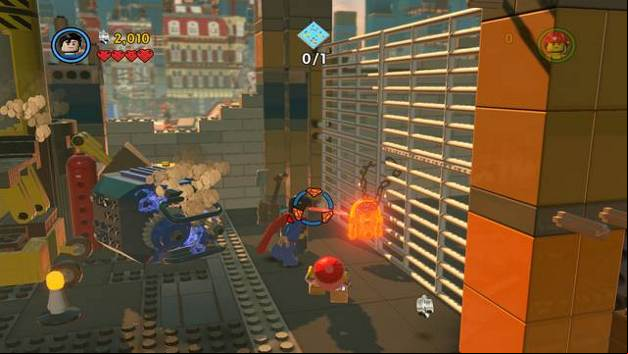 The gold padlock - Bricksburg construction - Golden manuals and pants - The LEGO Movie Videogame - Game Guide and Walkthrough