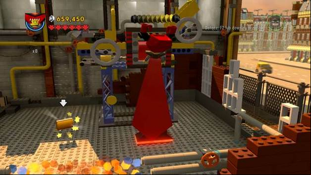 The second page - Bricksburg construction - Golden manuals and pants - The LEGO Movie Videogame - Game Guide and Walkthrough