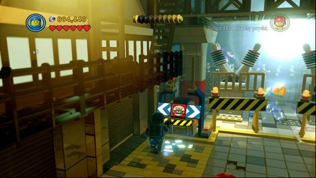 The third page - Escape from Bricksburg - Golden manuals and pants - The LEGO Movie Videogame - Game Guide and Walkthrough