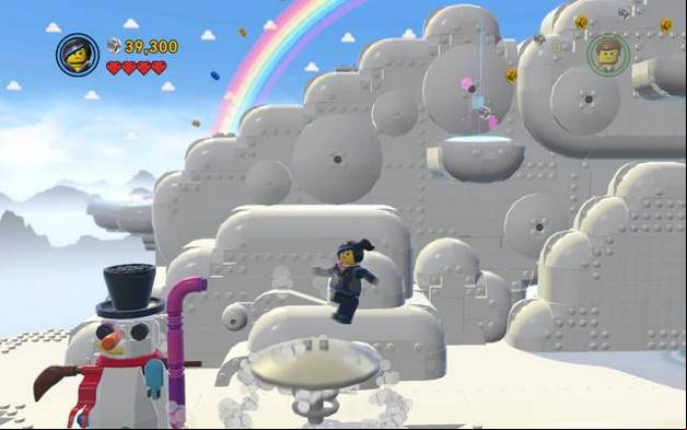 There is a manual page over the age - Welcome to Cloud Cuckoo Land - Golden manuals and pants - The LEGO Movie Videogame - Game Guide and Walkthrough