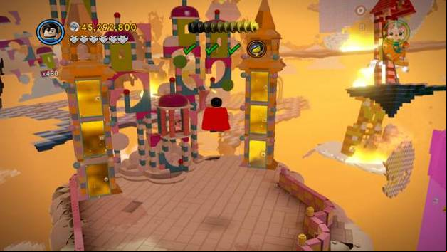 A bonus cloud - Attack on Cloud Cuckoo Land - Golden manuals and pants - The LEGO Movie Videogame - Game Guide and Walkthrough
