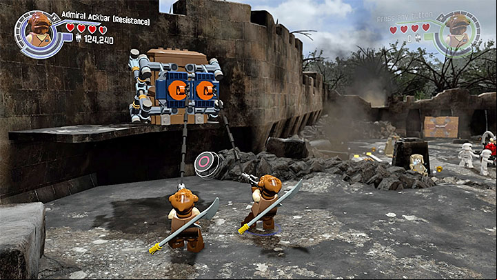 Special requirements: none - Chapter 6 - Battle of Takodana | Minikits and red bricks - Minikits and red LEGO bricks - LEGO Star Wars: The Force Awakens Game Guide