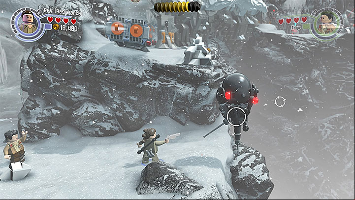 The third droid - Chapter 8 - Starkiller Sabotage | Minikits and red bricks - Minikits and red LEGO bricks - LEGO Star Wars: The Force Awakens Game Guide