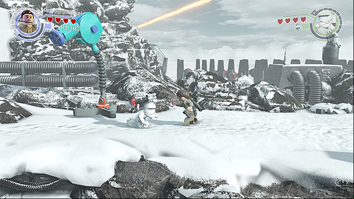 Special requirements: none - Chapter 8 - Starkiller Sabotage | Minikits and red bricks - Minikits and red LEGO bricks - LEGO Star Wars: The Force Awakens Game Guide