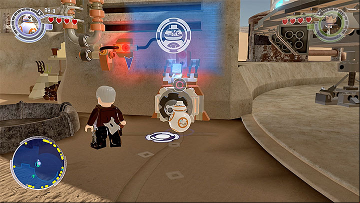 You first have to build a station for BB-8 - Jakku collectibles & minor missions map - Maps - LEGO Star Wars: The Force Awakens Game Guide