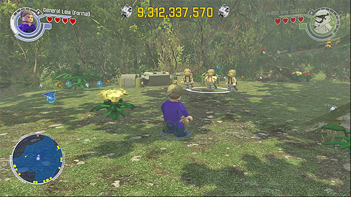 This is where you find characters that can help you find the golden brick - Takodana collectibles & minor missions map - Maps - LEGO Star Wars: The Force Awakens Game Guide