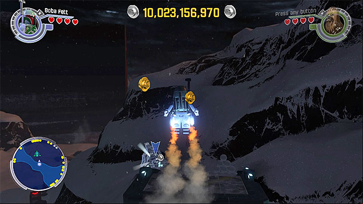 To reach the ledge with block no - Starkiller Base collectibles & minor missions map - Maps - LEGO Star Wars: The Force Awakens Game Guide