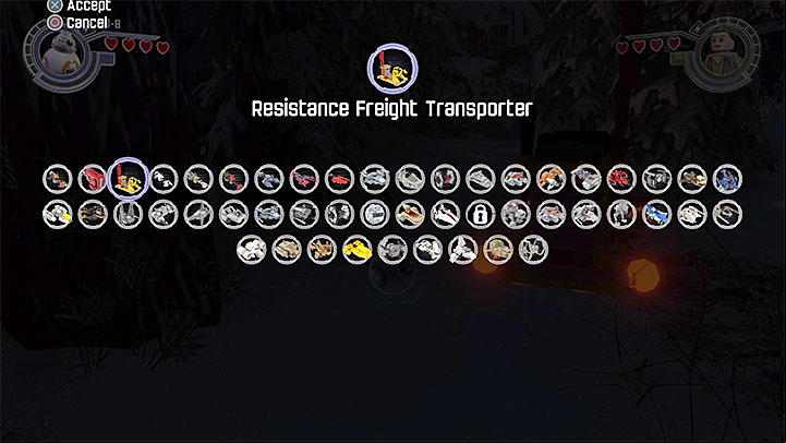 Finishing this race can cause some problems, due to the fact that is takes place in a forest area and its easy to bump into one of the trees - Starkiller Base collectibles & minor missions map - Maps - LEGO Star Wars: The Force Awakens Game Guide