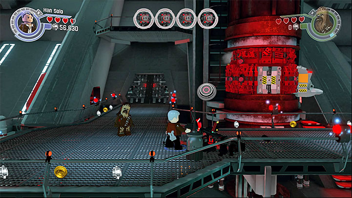 Use bricks to build the first bomb - Chapter 9 - Destroy Starkiller Base | Walkthrough - Story Mode - LEGO Star Wars: The Force Awakens Game Guide