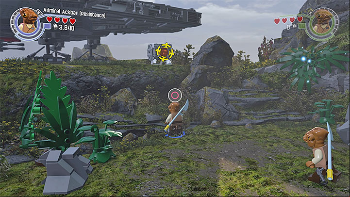 Special requirements: none - Epilogue - Lukes Island | Minikits and red bricks - Minikits and red LEGO bricks - LEGO Star Wars: The Force Awakens Game Guide