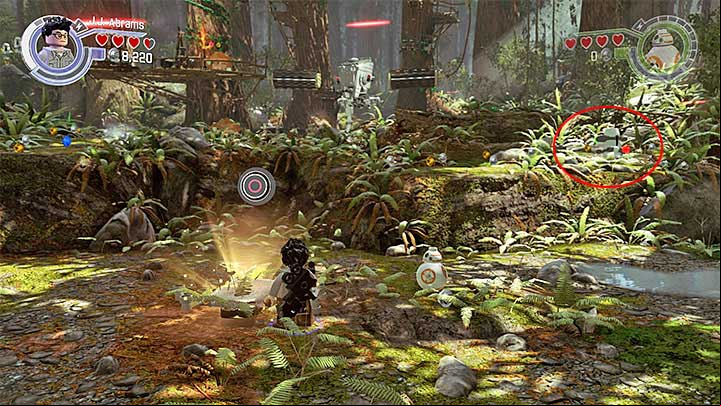 Special requirements: none - Prologue - The Battle of Endor | Minikits and red bricks - Minikits and red LEGO bricks - LEGO Star Wars: The Force Awakens Game Guide