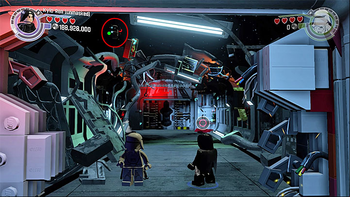 Special requirements: a character that can use the Force (for example Luke or Darth Vader) - Trouble Over Taul | Minikits and red bricks - Minikits and red LEGO bricks - LEGO Star Wars: The Force Awakens Game Guide