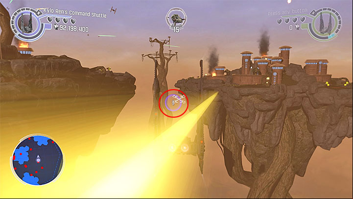The place where the race starts - Ottegan Assault | Minikits and red bricks - Minikits and red LEGO bricks - LEGO Star Wars: The Force Awakens Game Guide
