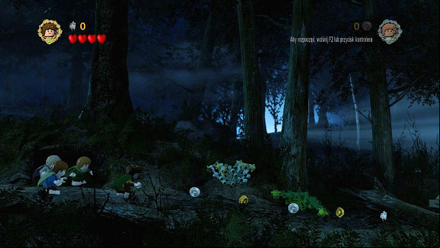 The Black Rider is the first story mission during which you will have avoid enemies rather that fighting them - The Black Rider - Walkthrough - Act I - LEGO The Lord of the Rings - Game Guide and Walkthrough