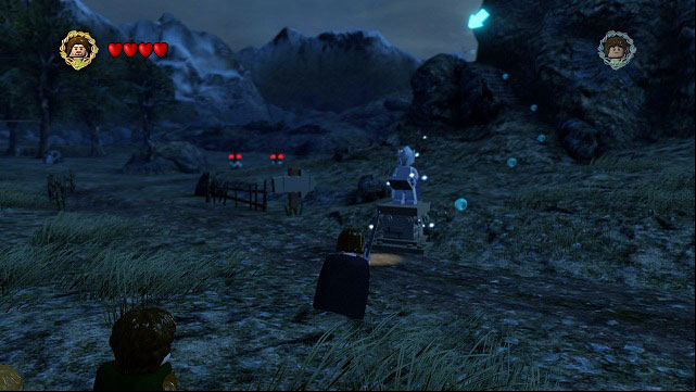 On your way you will by a swamp and right beside the destination you will find another map stone - Middle-Earth: Bree - Walkthrough - Act I - LEGO The Lord of the Rings - Game Guide and Walkthrough