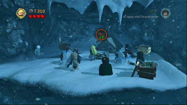 You will reach en encampment - The of Caradhras - Walkthrough - Act I - LEGO The Lord of the Rings - Game Guide and Walkthrough