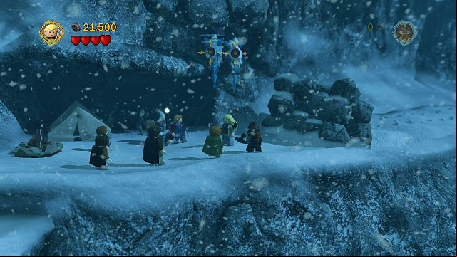 This is the last obstacle on the - The of Caradhras - Walkthrough - Act I - LEGO The Lord of the Rings - Game Guide and Walkthrough