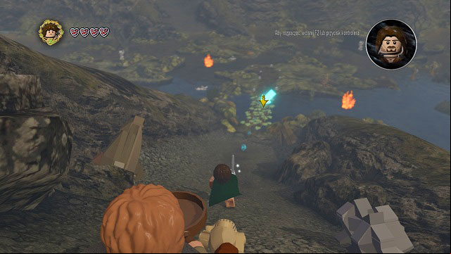 You're once again in Emyn Muil - Middle-Earth: Road to the Dead Marshes - Walkthrough - Act II - LEGO The Lord of the Rings - Game Guide and Walkthrough