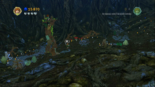 This time you will be able to control the powerful Treebeard - Track Hobbits - Walkthrough - Act II - LEGO The Lord of the Rings - Game Guide and Walkthrough