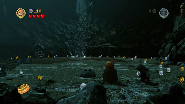 You will begin the level controlling Sam and one of the Uruk-hai from Cirith Ungol: Shagrat - Cirith Ungol - Walkthrough - Act III - LEGO The Lord of the Rings - Game Guide and Walkthrough