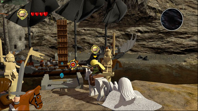 Time to draw Sauron's gaze away from Mount Doom - you're heading towards the Black Gate - Middle-Earth: Road to the Black Gate - Walkthrough - Act III - LEGO The Lord of the Rings - Game Guide and Walkthrough