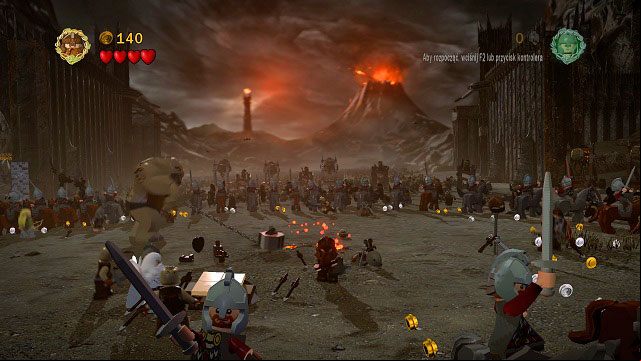 You will be attacked by a Troll at the very beginning - The Black Gate - Walkthrough - Act III - LEGO The Lord of the Rings - Game Guide and Walkthrough