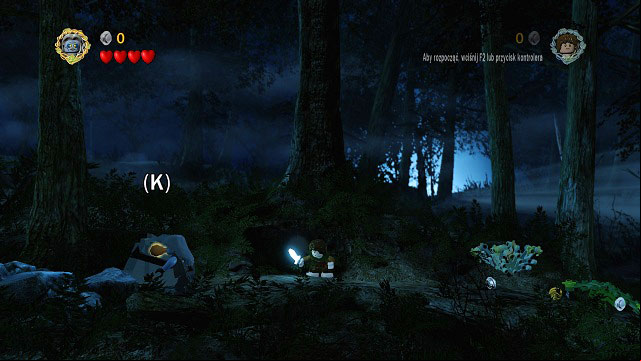 Right after the beginning of the mission, choose Shagrat and use the lever to the left of you afterwards jump inside the unveiled cave - The Black Rider - Collectibles - LEGO The Lord of the Rings - Game Guide and Walkthrough
