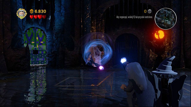 It can be found during the fight with Saruman - The Black Rider - Collectibles - LEGO The Lord of the Rings - Game Guide and Walkthrough