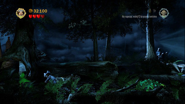 In order to reach the treasure, you will have to chase away the Nazgul - The Black Rider - Collectibles - LEGO The Lord of the Rings - Game Guide and Walkthrough