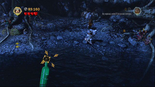 Beneath three big rocks you will find three small stones - The of Caradhras - Collectibles - LEGO The Lord of the Rings - Game Guide and Walkthrough