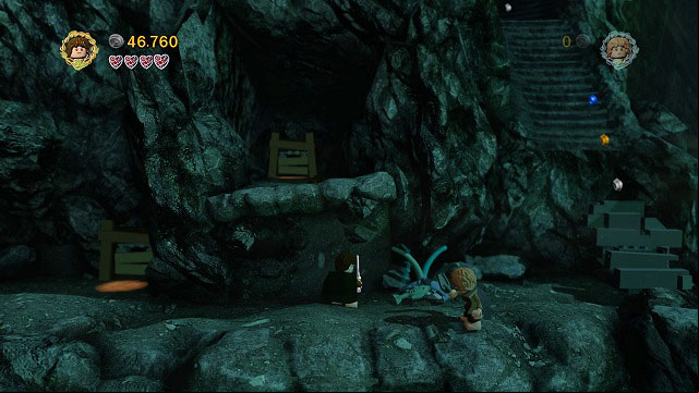 Needed: bomb - Secret Stairs - Collectibles - LEGO The Lord of the Rings - Game Guide and Walkthrough