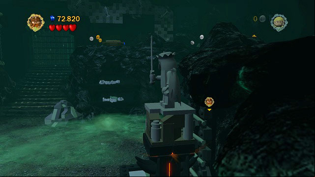The chest is in the niche in which my character is - The Paths of the Dead - Collectibles - LEGO The Lord of the Rings - Game Guide and Walkthrough