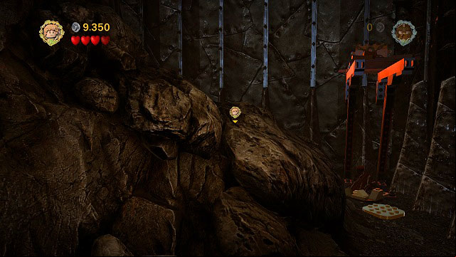 Use the rope on it to unlock a age - head to the left and search for the Design (it's in the area showed in the above screenshot) - The Black Gate - Collectibles - LEGO The Lord of the Rings - Game Guide and Walkthrough