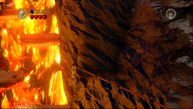 In the upper left corner of the screen you should see a chest - your target - Mount Doom - Collectibles - LEGO The Lord of the Rings - Game Guide and Walkthrough