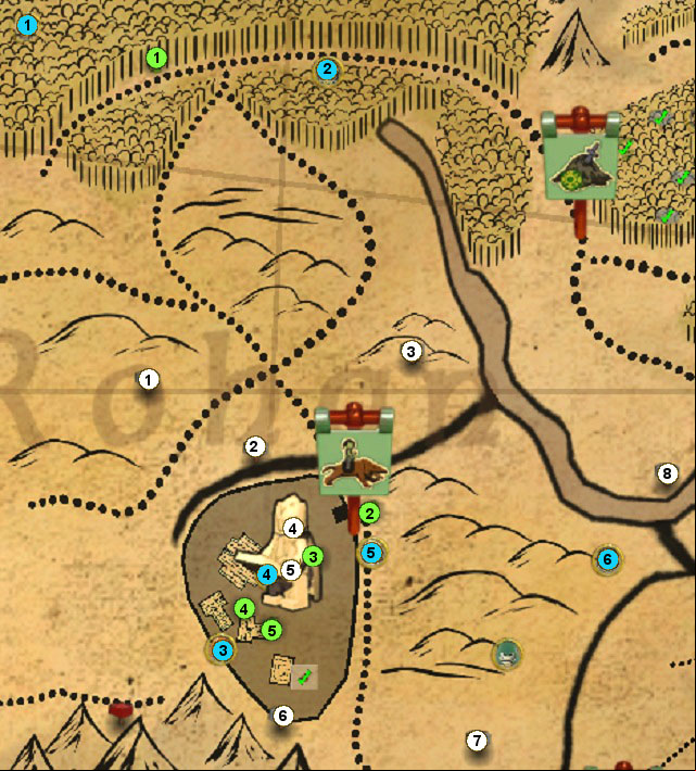 The Fangorn Forest - Edoras - Middle-Earth - LEGO The Lord of the Rings - Game Guide and Walkthrough