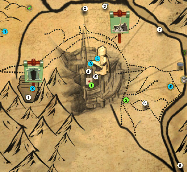 Needed: bow, acrobatics - Minas Tirith - Middle-Earth - LEGO The Lord of the Rings - Game Guide and Walkthrough