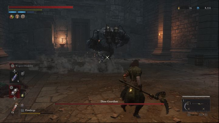 Of course, the boss won't let you attack him without a fight - Lies of P: How to defeat the Door Guardian boss? - Main - Lies of P Guide